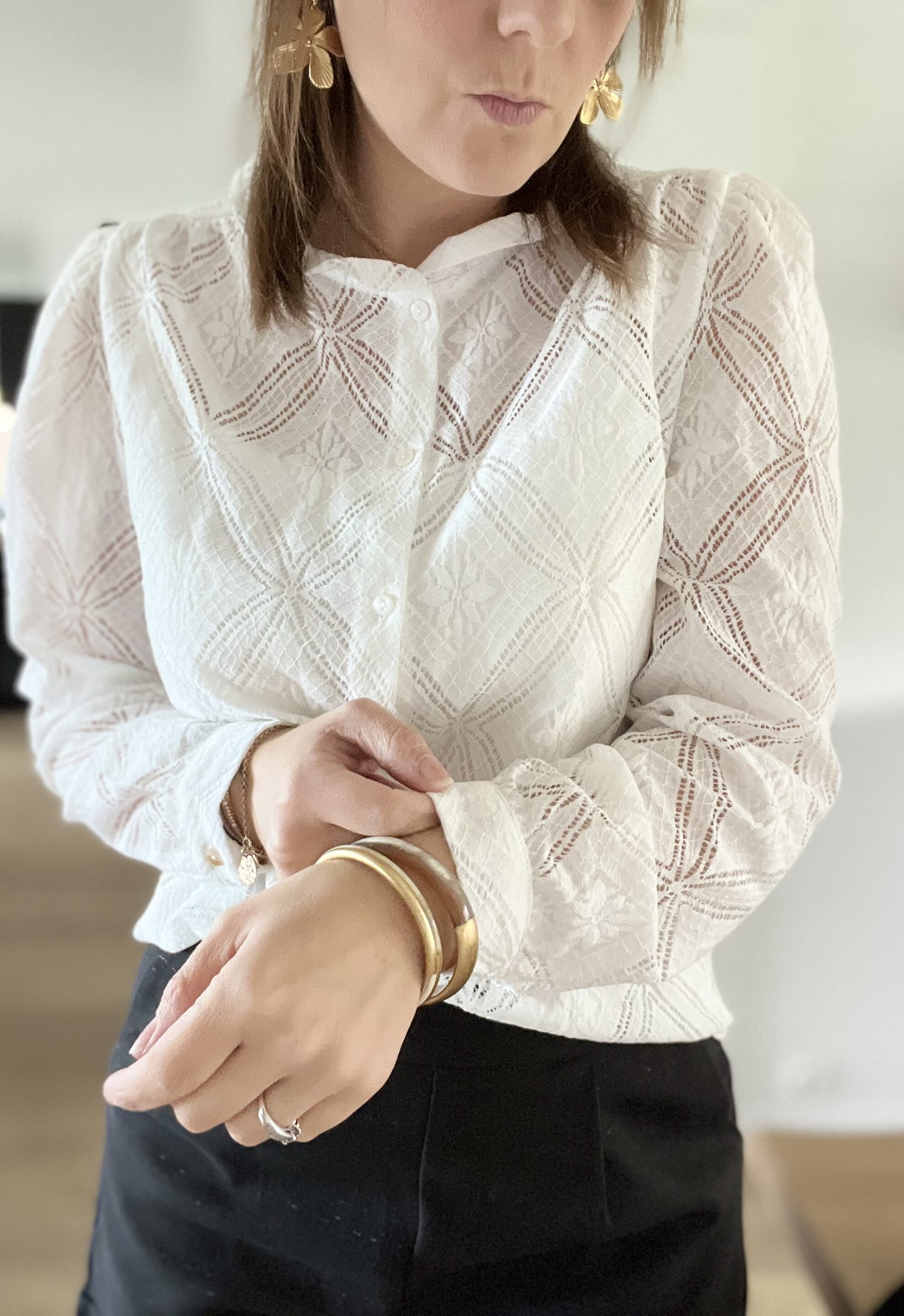 Chemisier Bianca Blanc