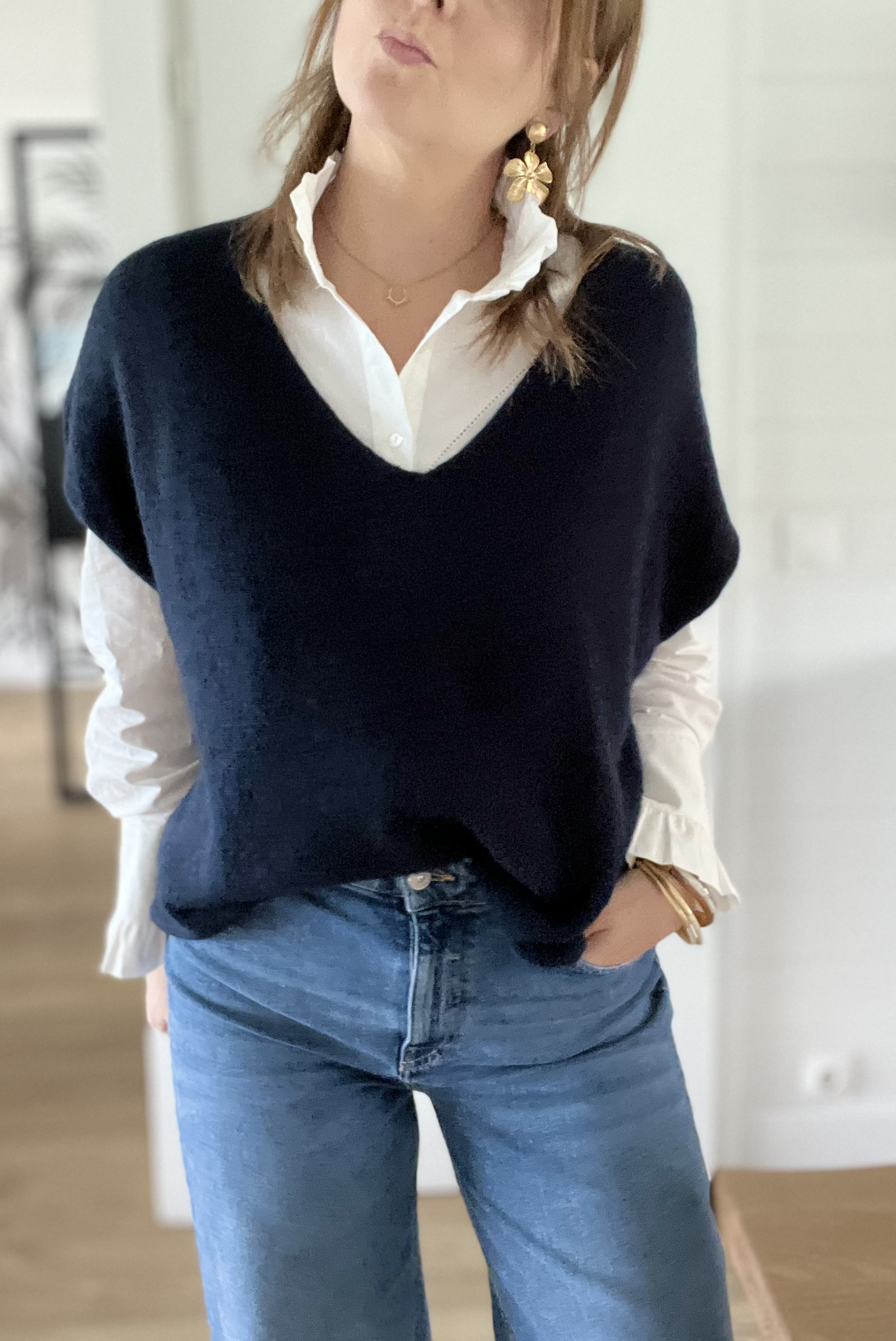 Pull Eva Bleu Nuit – Image 2