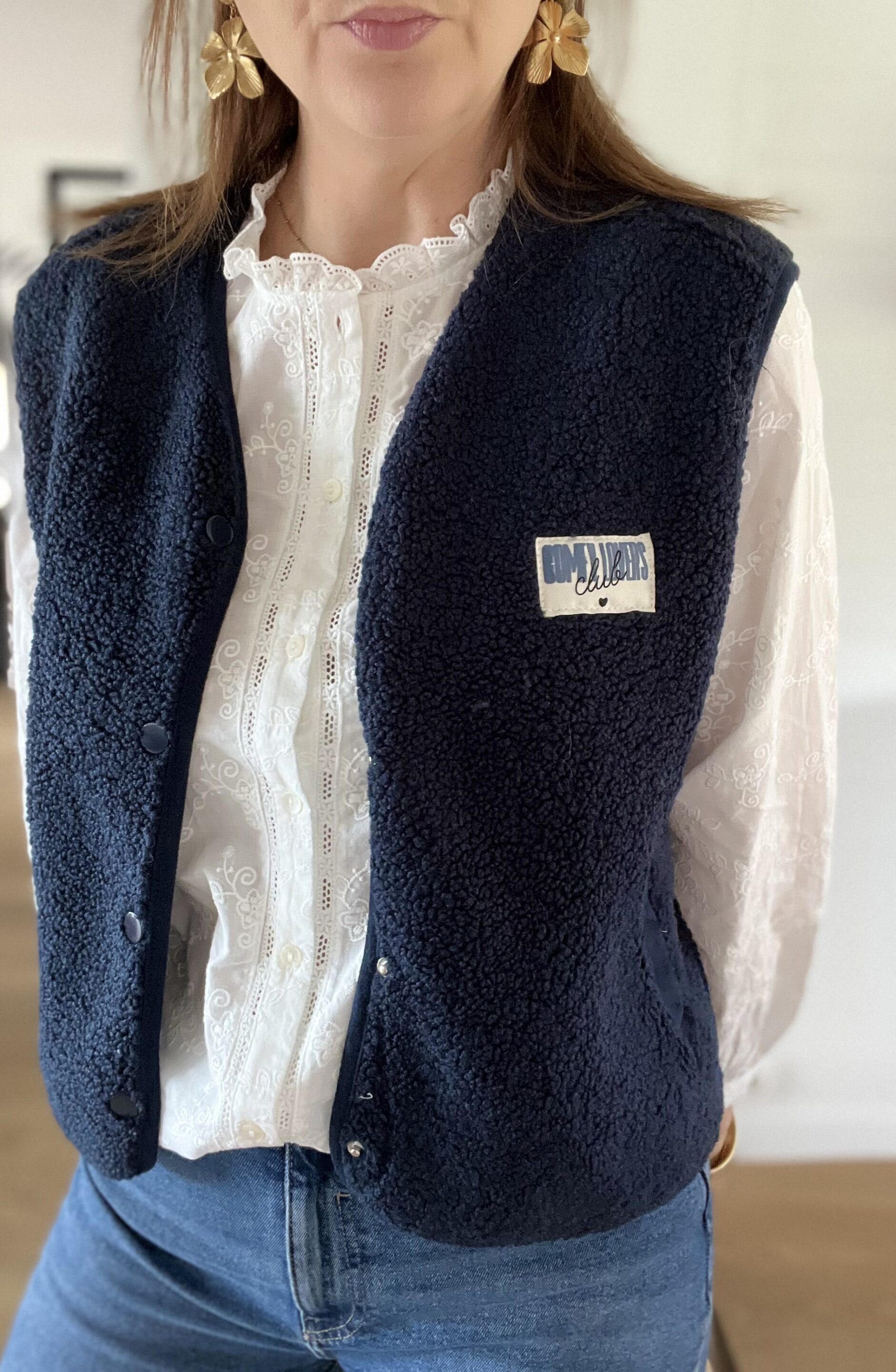 Gilet Sans Manches Victor Marine – Image 2