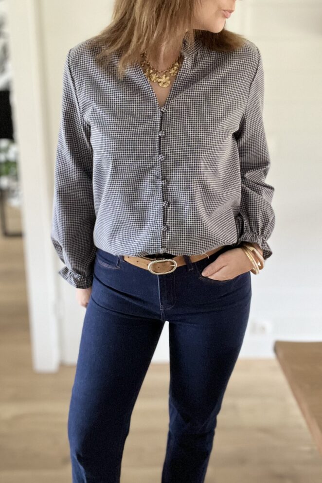 Chemisier Peggy Marine