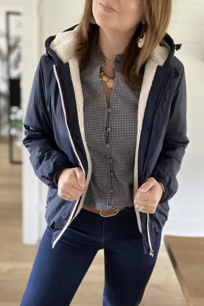Parka Adèle Marine