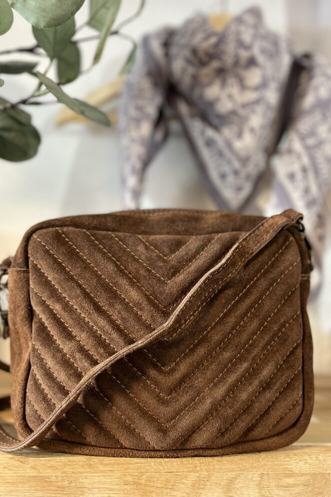 Sac Cuir Jeanne Chocolat