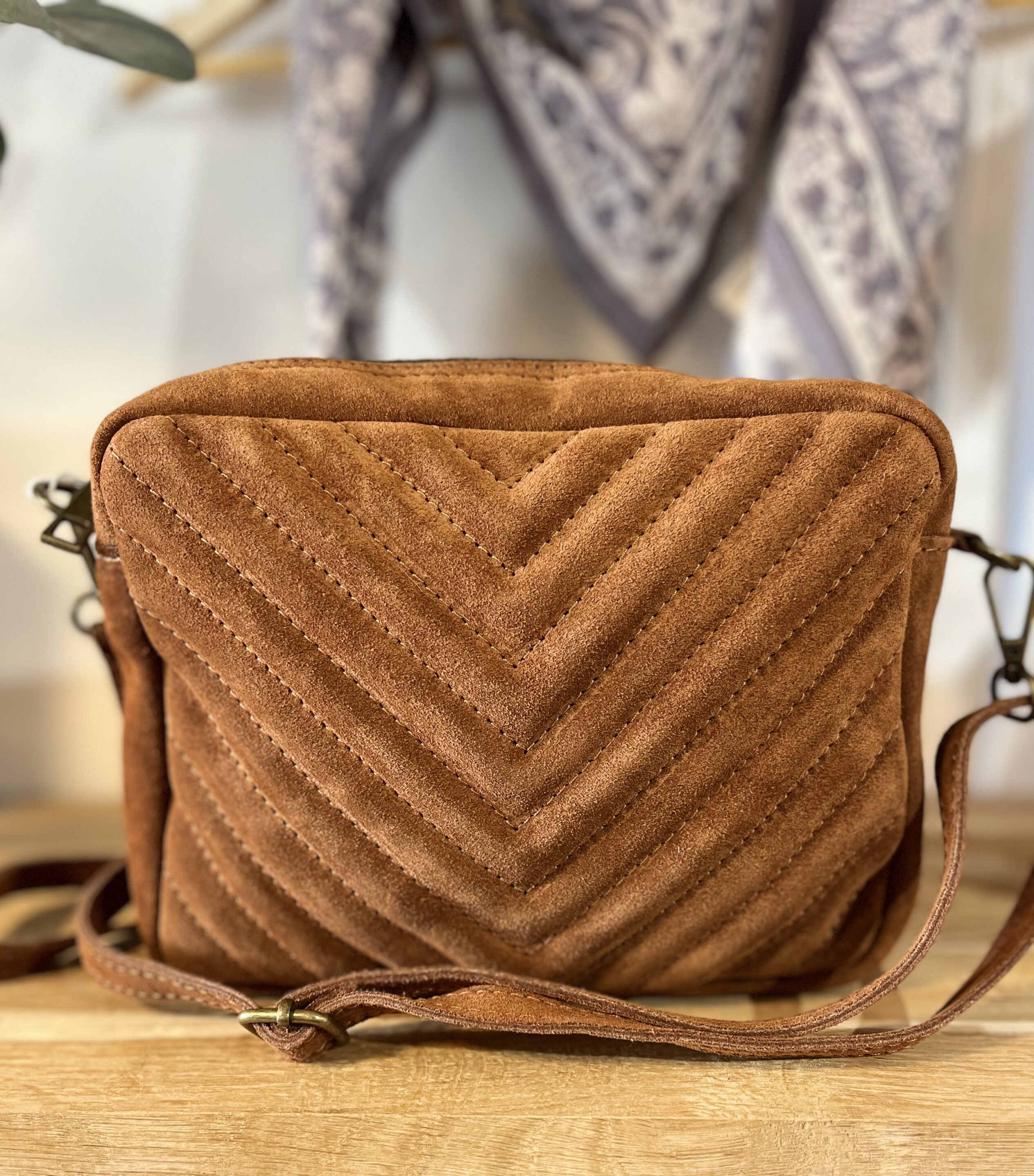 Sac Cuir Jeanne Cognac