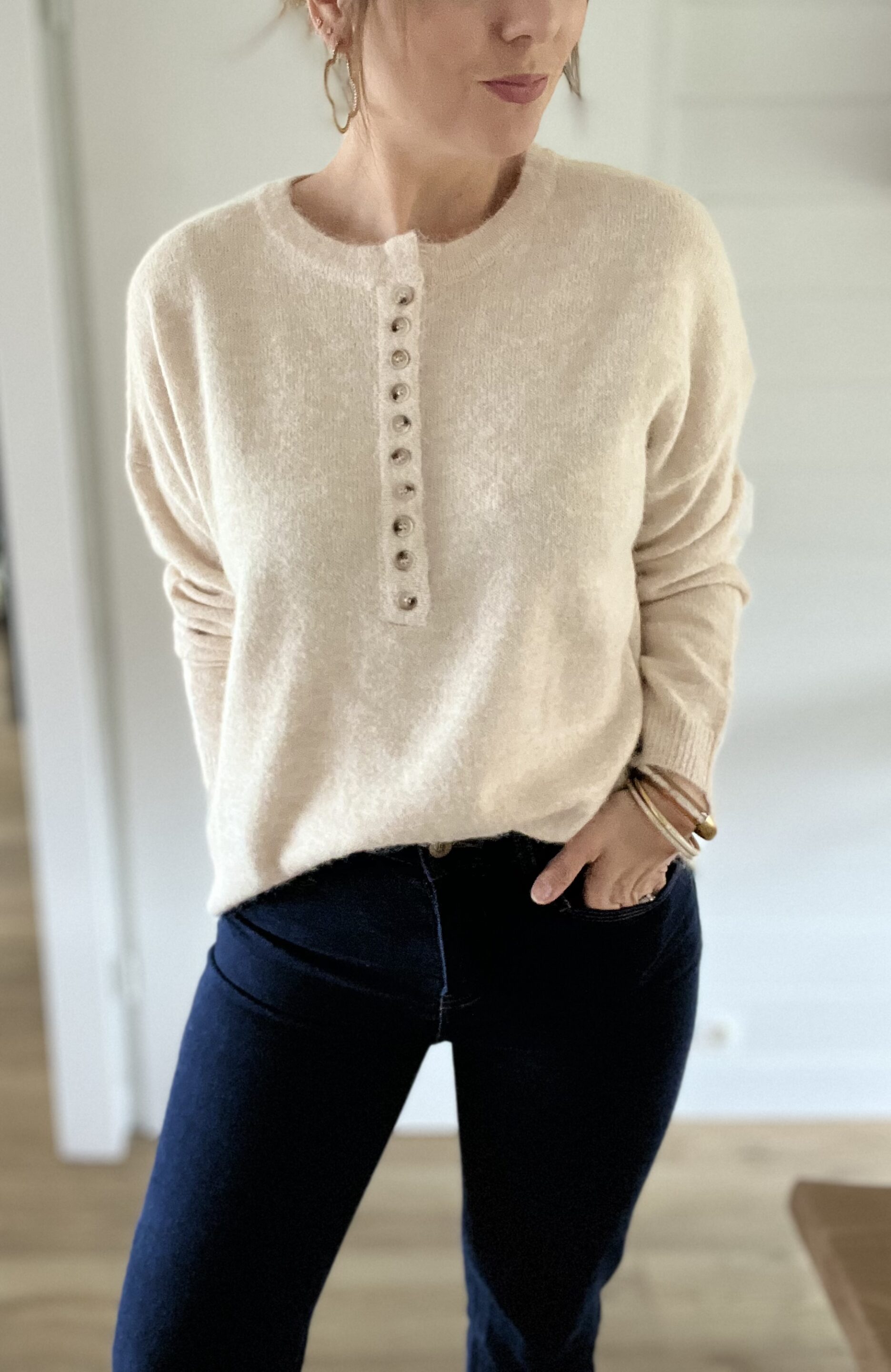 Pull Pénélope Beige – Image 3
