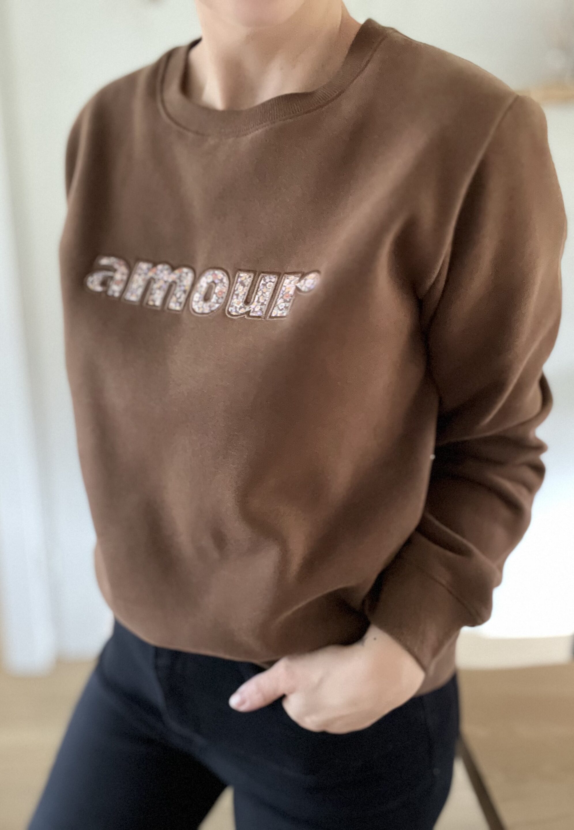 Sweat Liberty Chocolat – Image 3