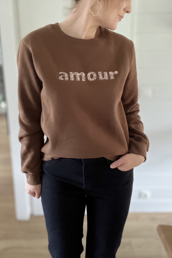 Sweat Liberty Chocolat