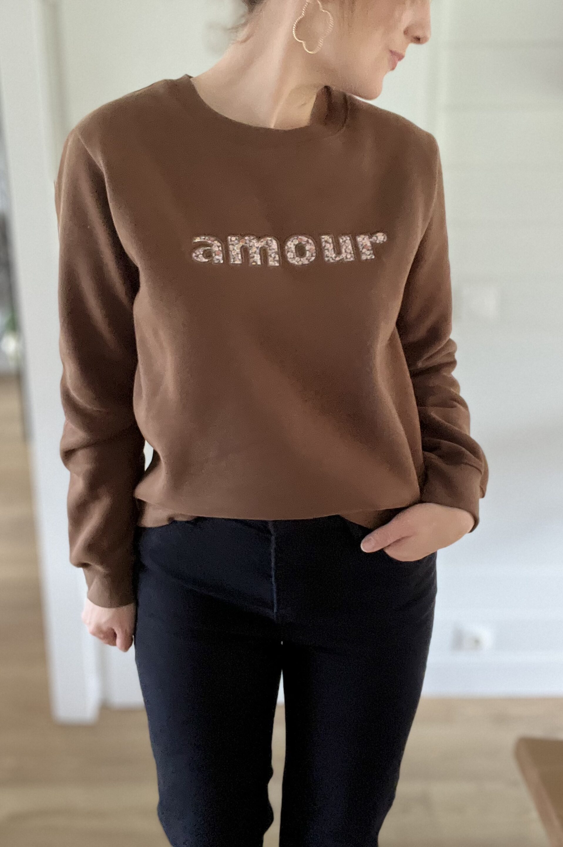 Sweat Liberty Chocolat