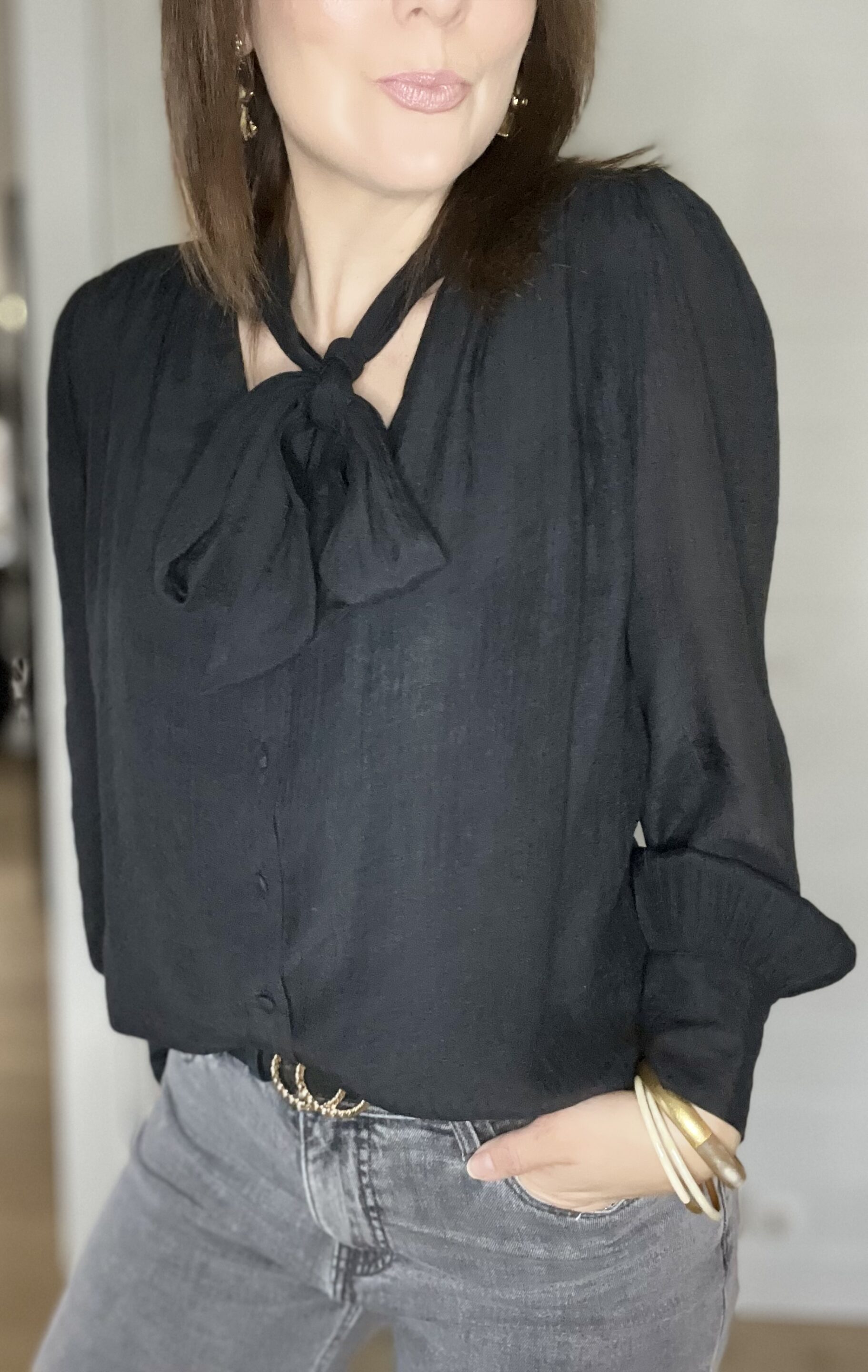 Blouse Zélie Noir – Image 5