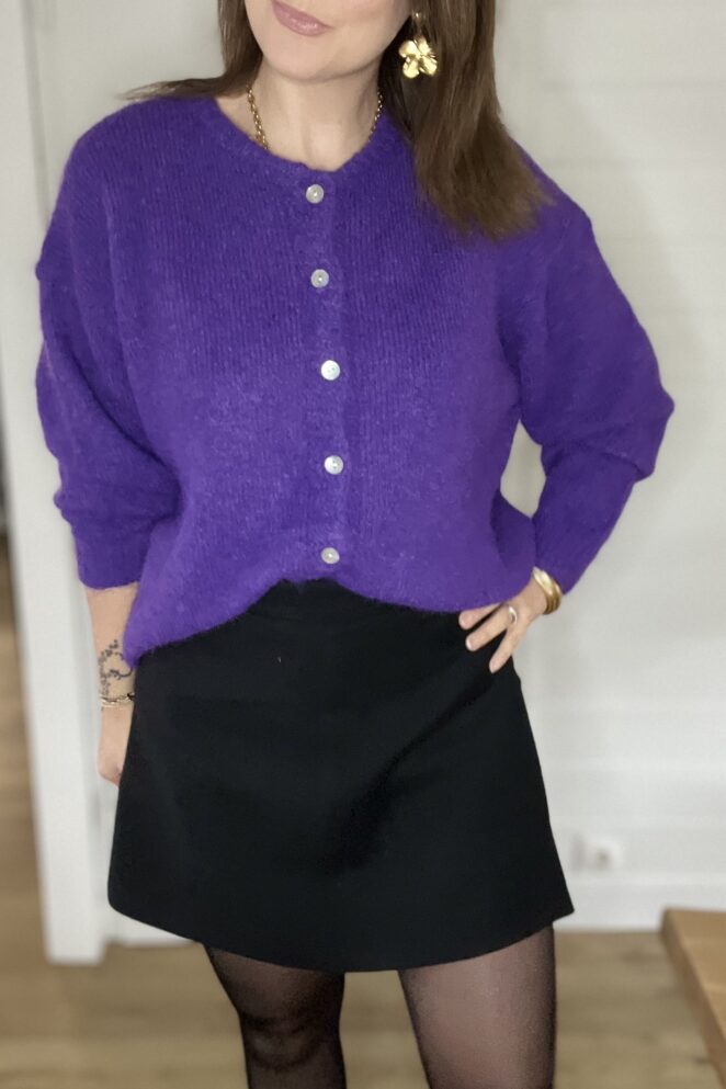 Short/Jupe Amanda Noir