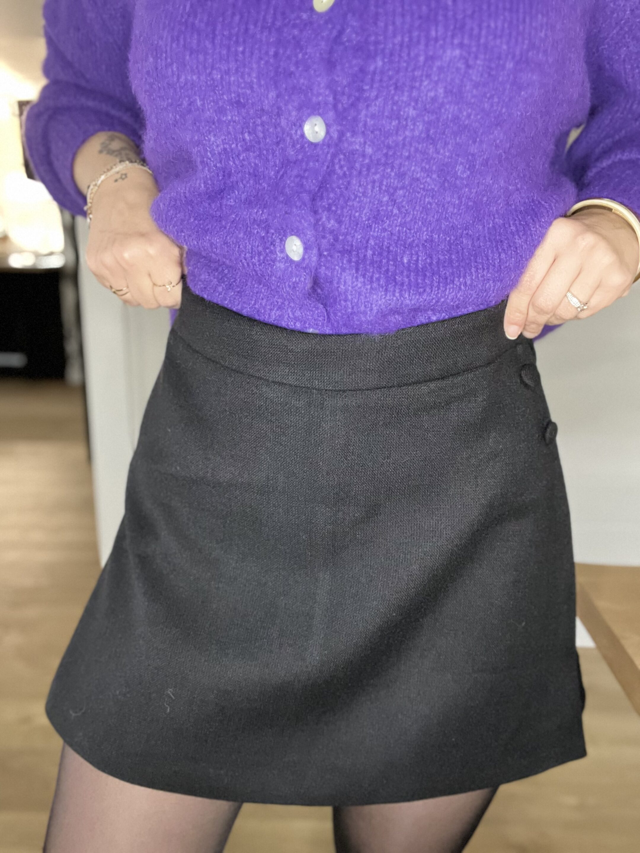 Short/Jupe Amanda Noir – Image 2