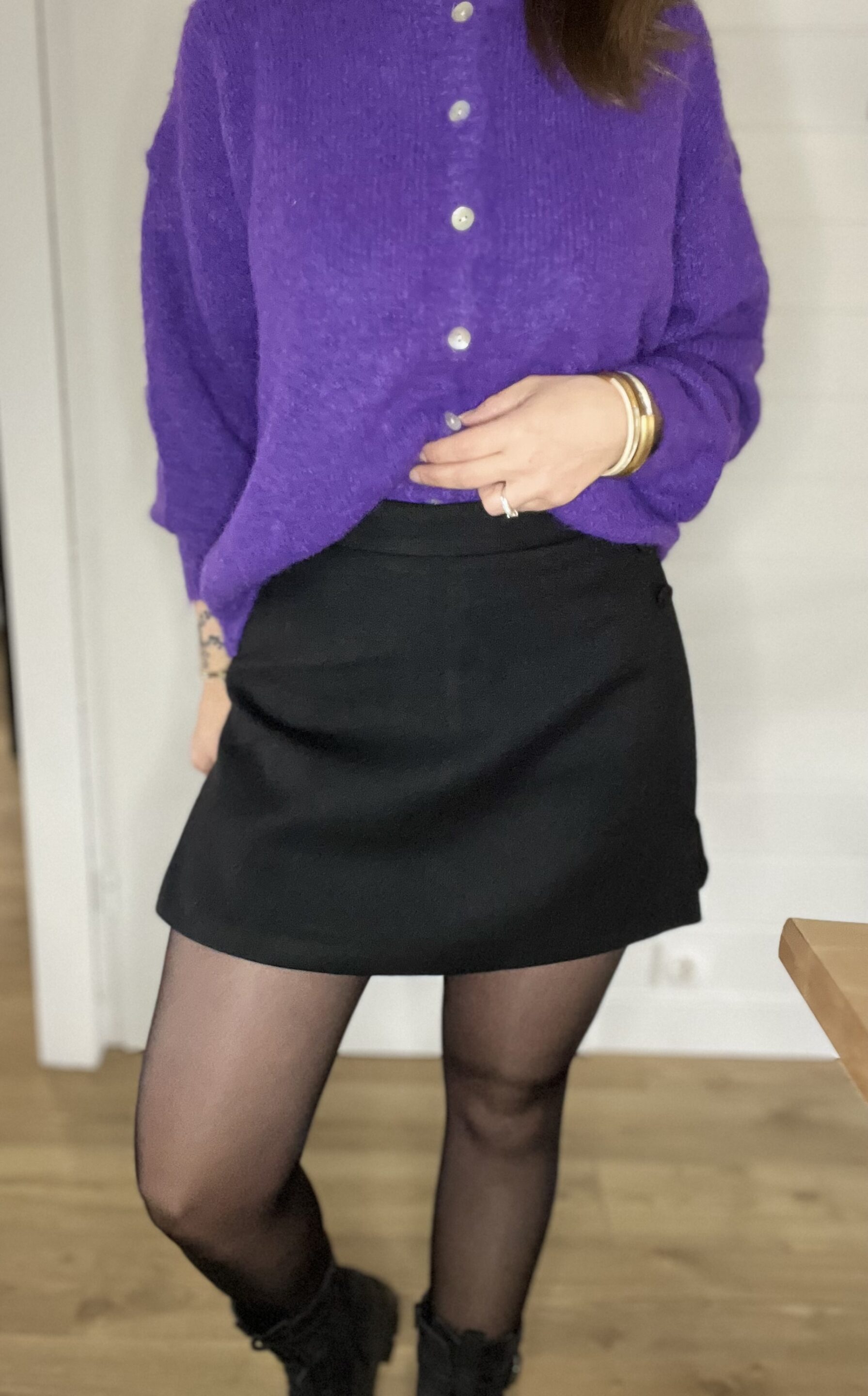 Short/Jupe Amanda Noir – Image 3