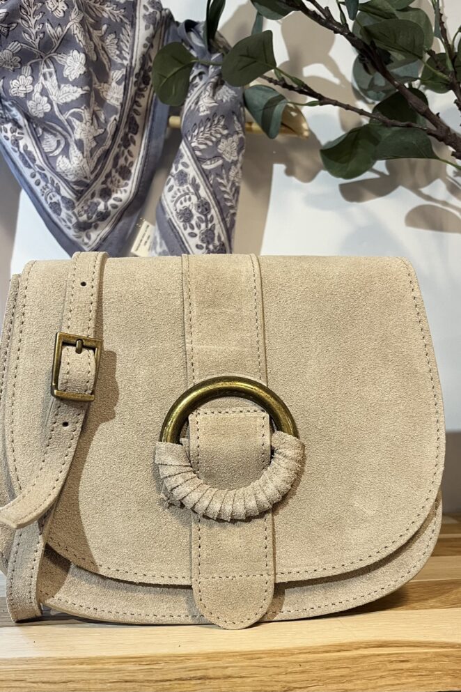 Sac Cuir Théo Beige
