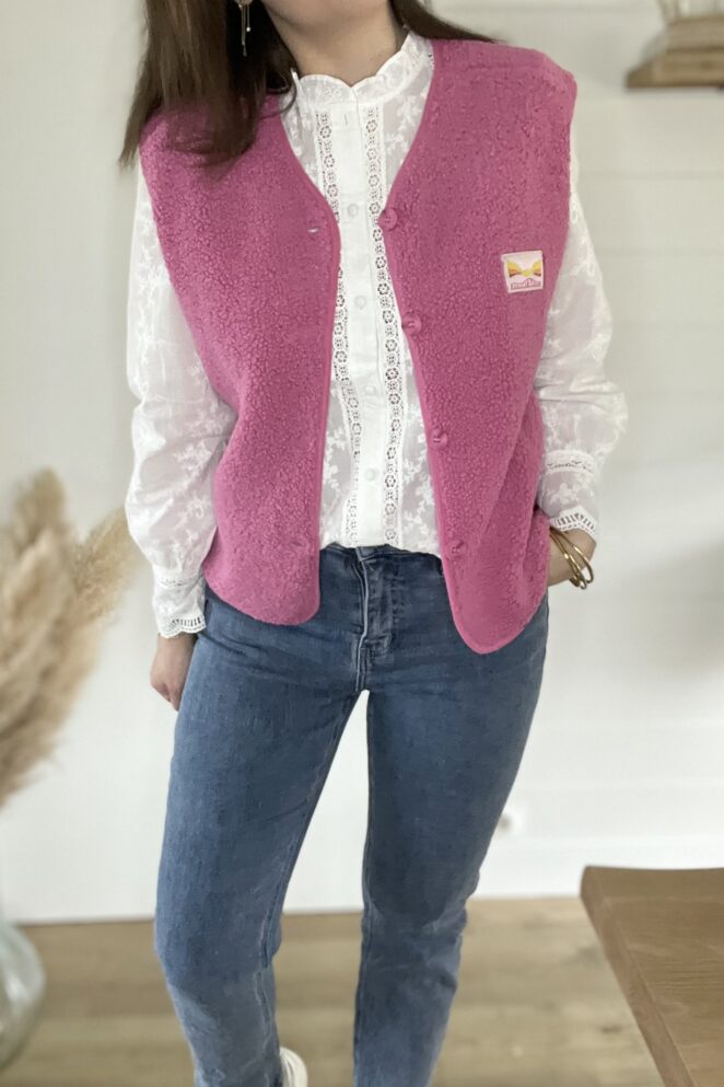 Gilet Sianne Rose