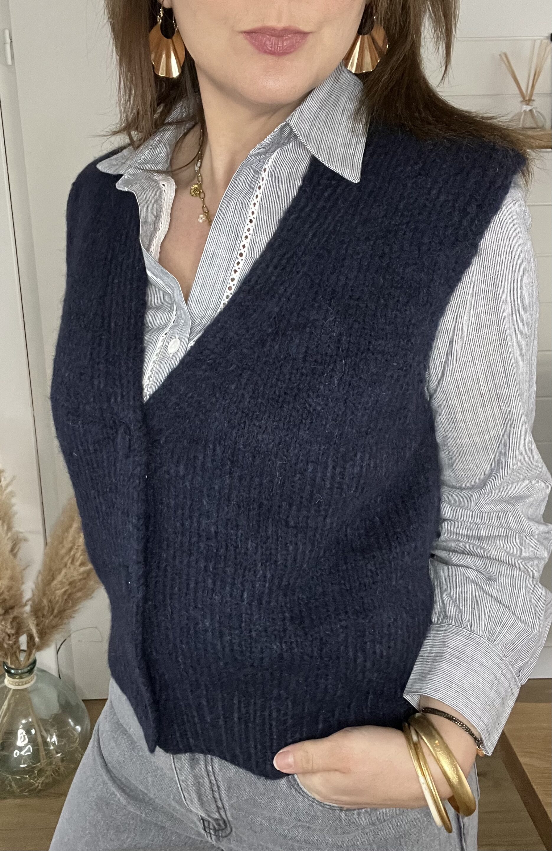 Gilet Ruben Marine – Image 3