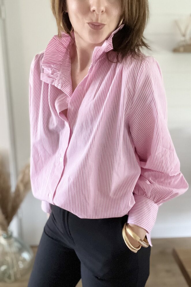 Chemisier Florie Rose