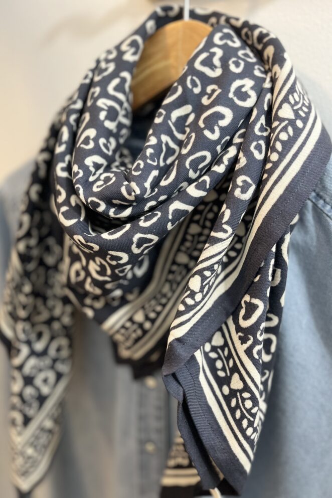 Foulard Léo Gris