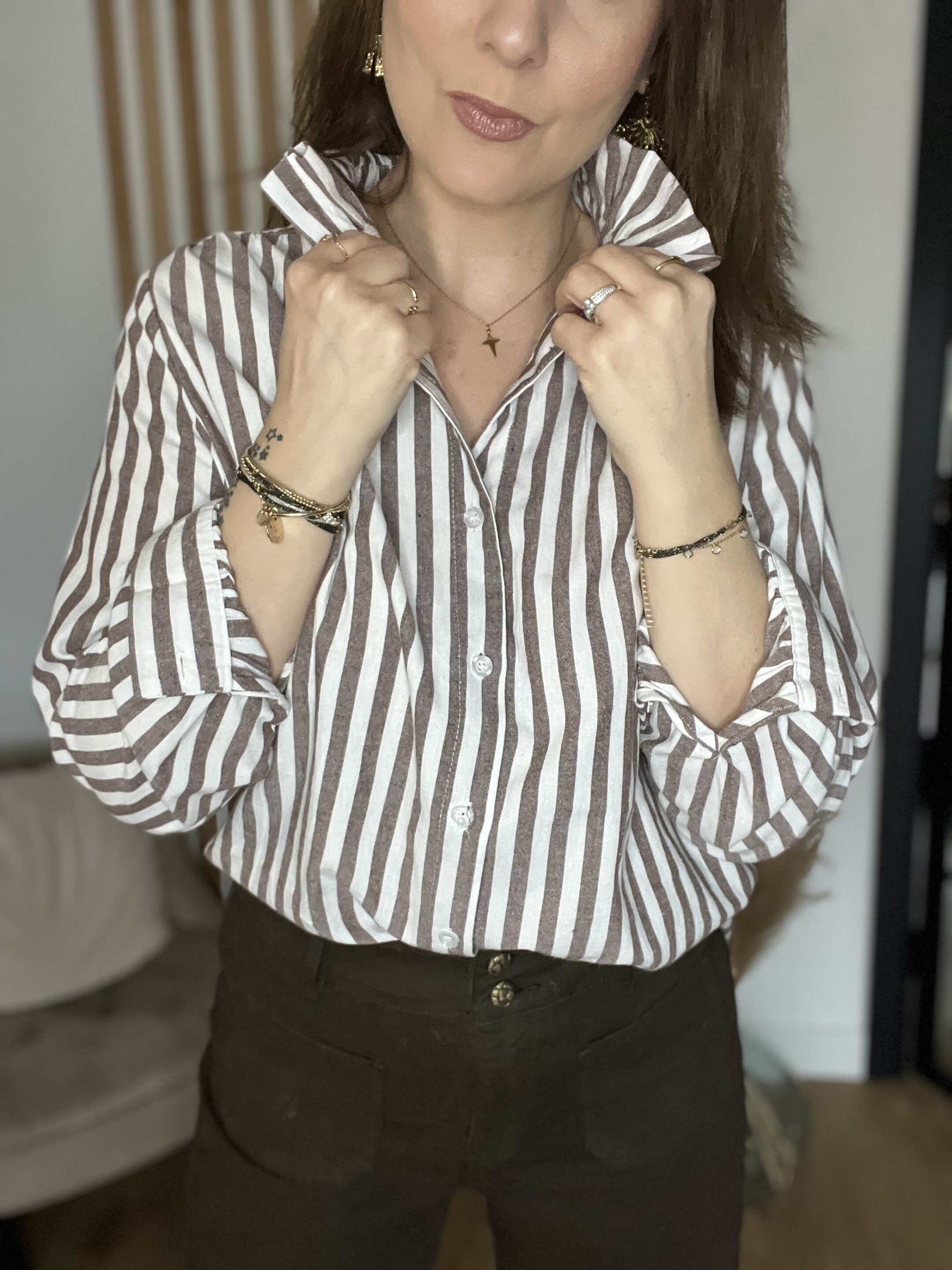 Chemise Alma Marron – Image 3