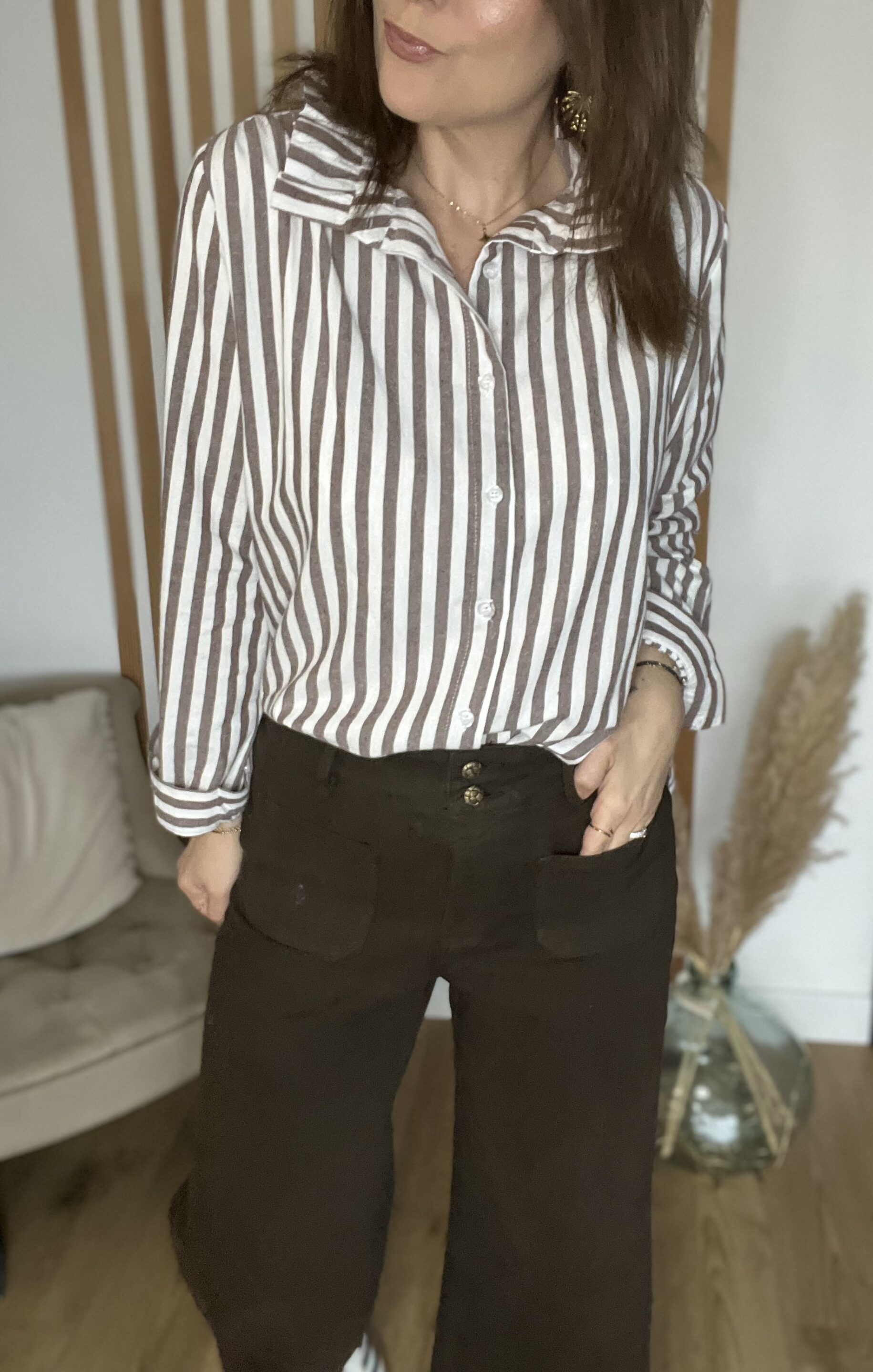 Chemise Alma Marron – Image 2