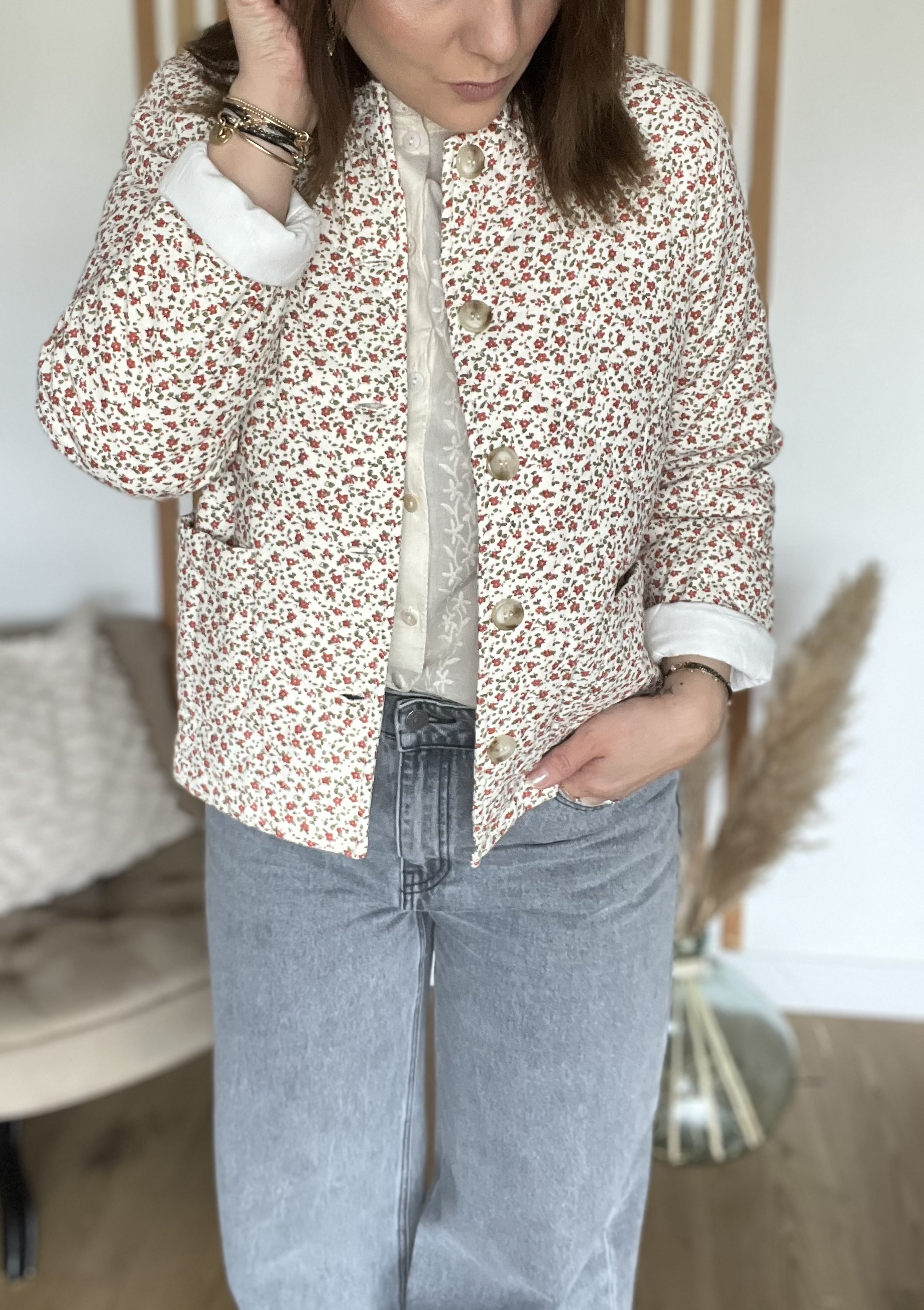 Veste Maxine Kaki/Rose