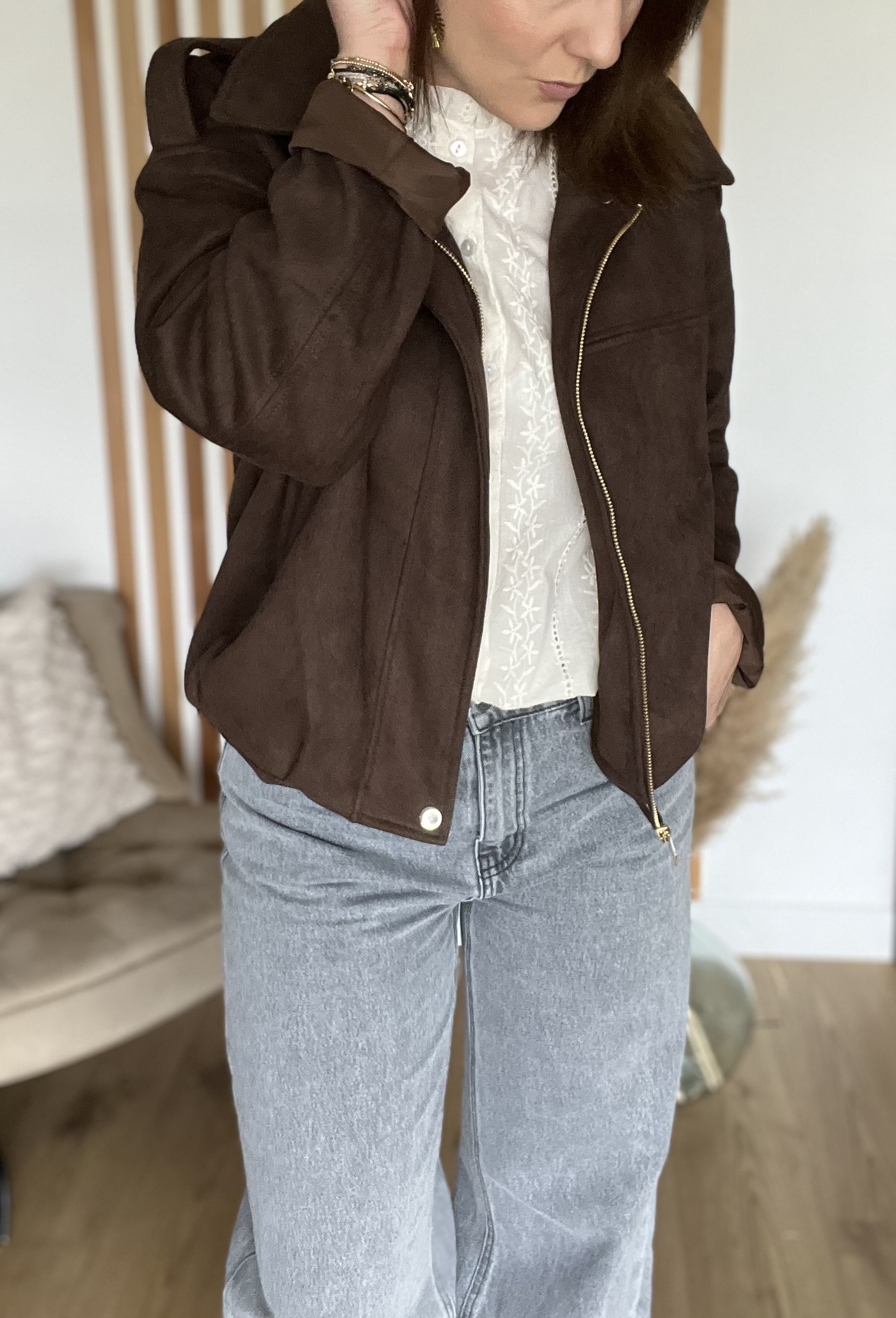 Veste Chloé Chocolat – Image 2