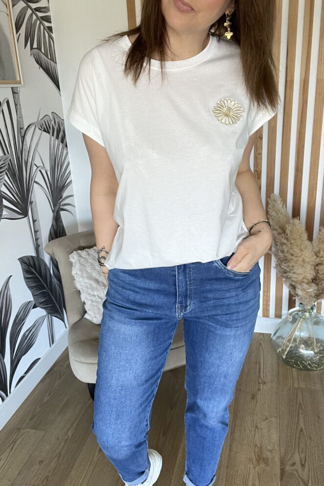 Tee shirt Jana Blanc