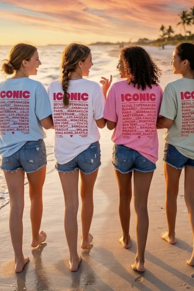 Tee Shirt Iconic Rose