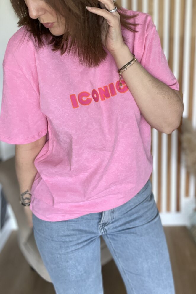 Tee Shirt Iconic Rose