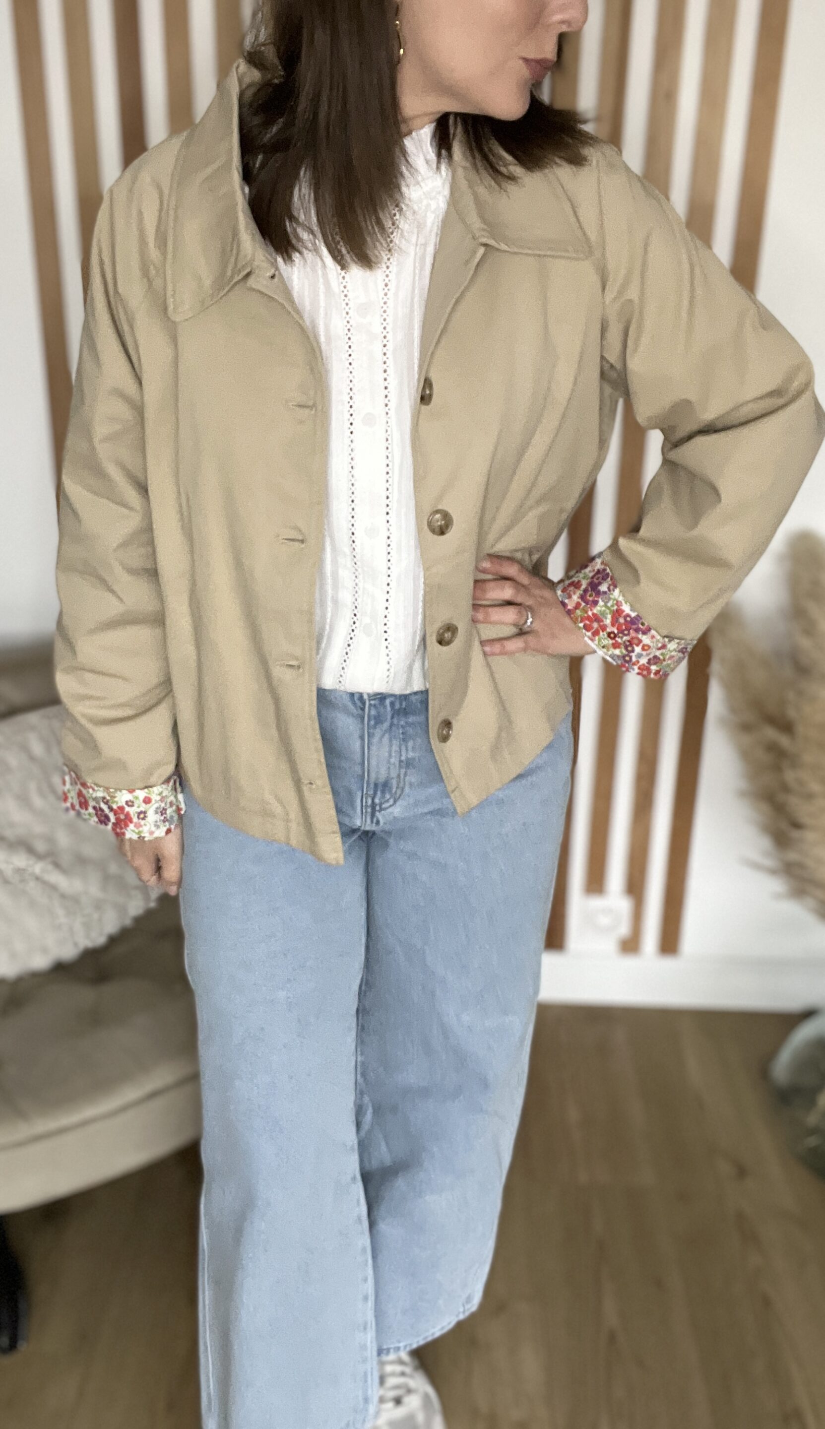 Veste Lora Beige – Image 3