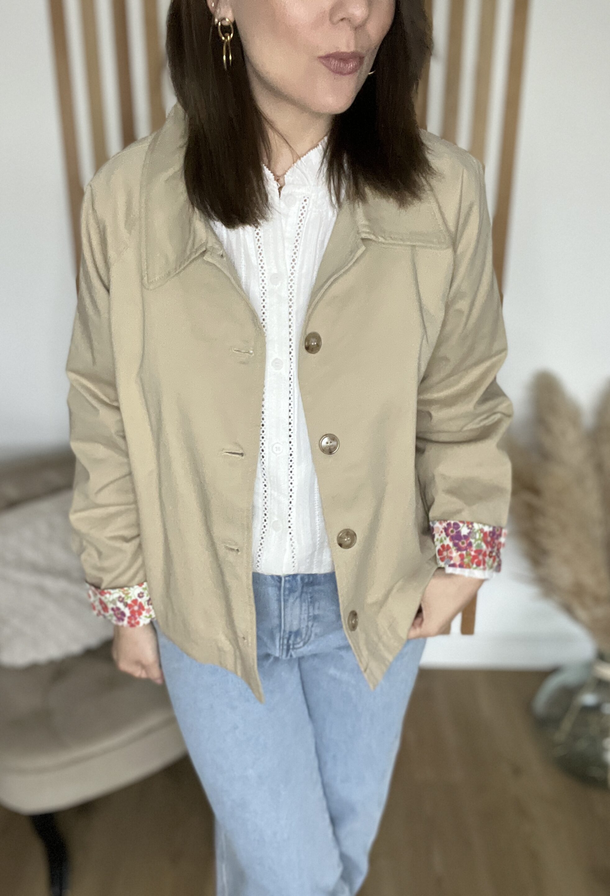 Veste Lora Beige – Image 2