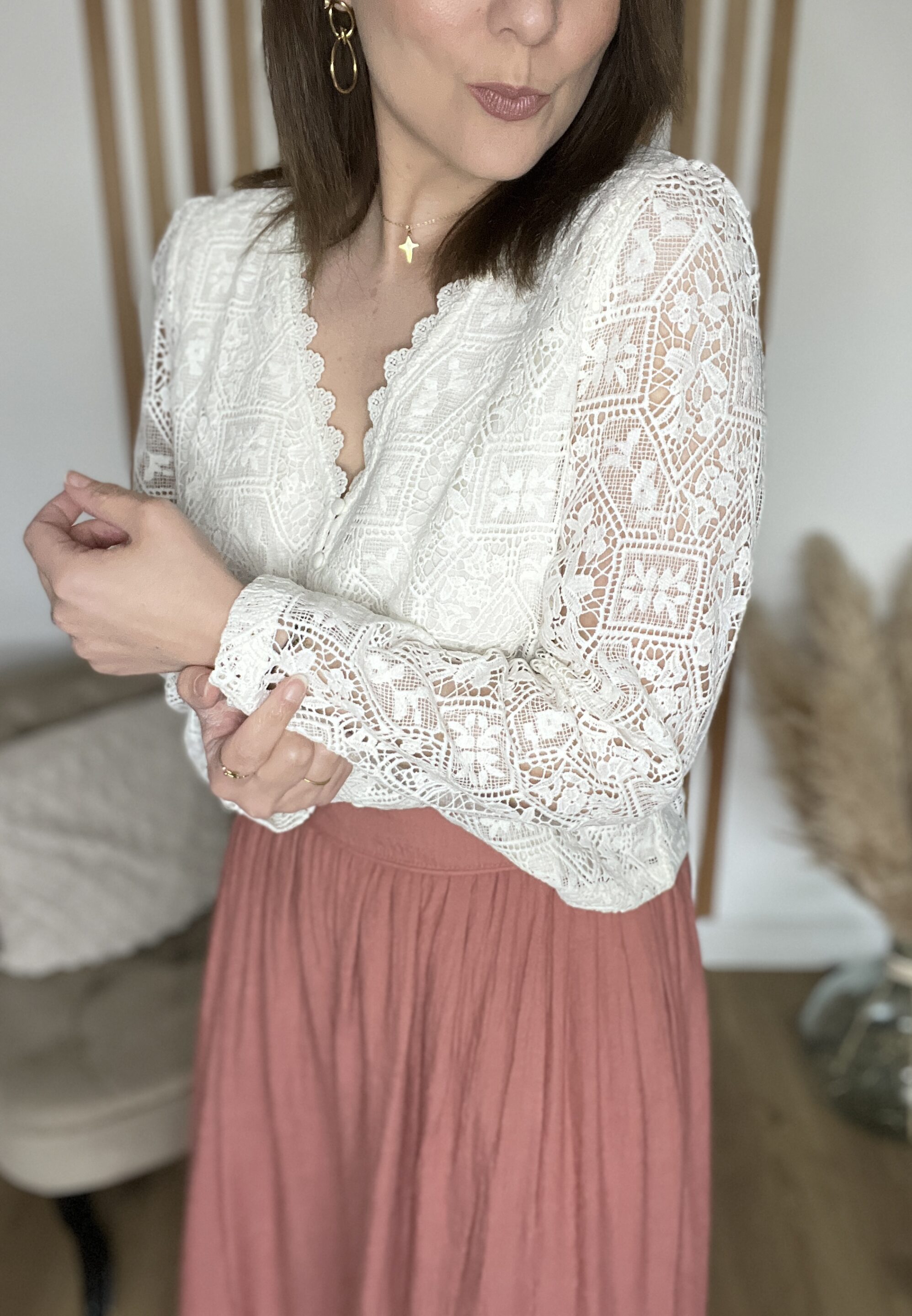 Chemisier Gaya Ecru – Image 2