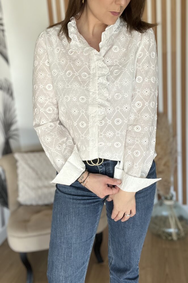 Chemisier Dolly Blanc