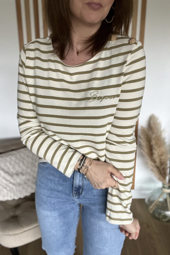 Tee Shirt Antonin Vert Olive