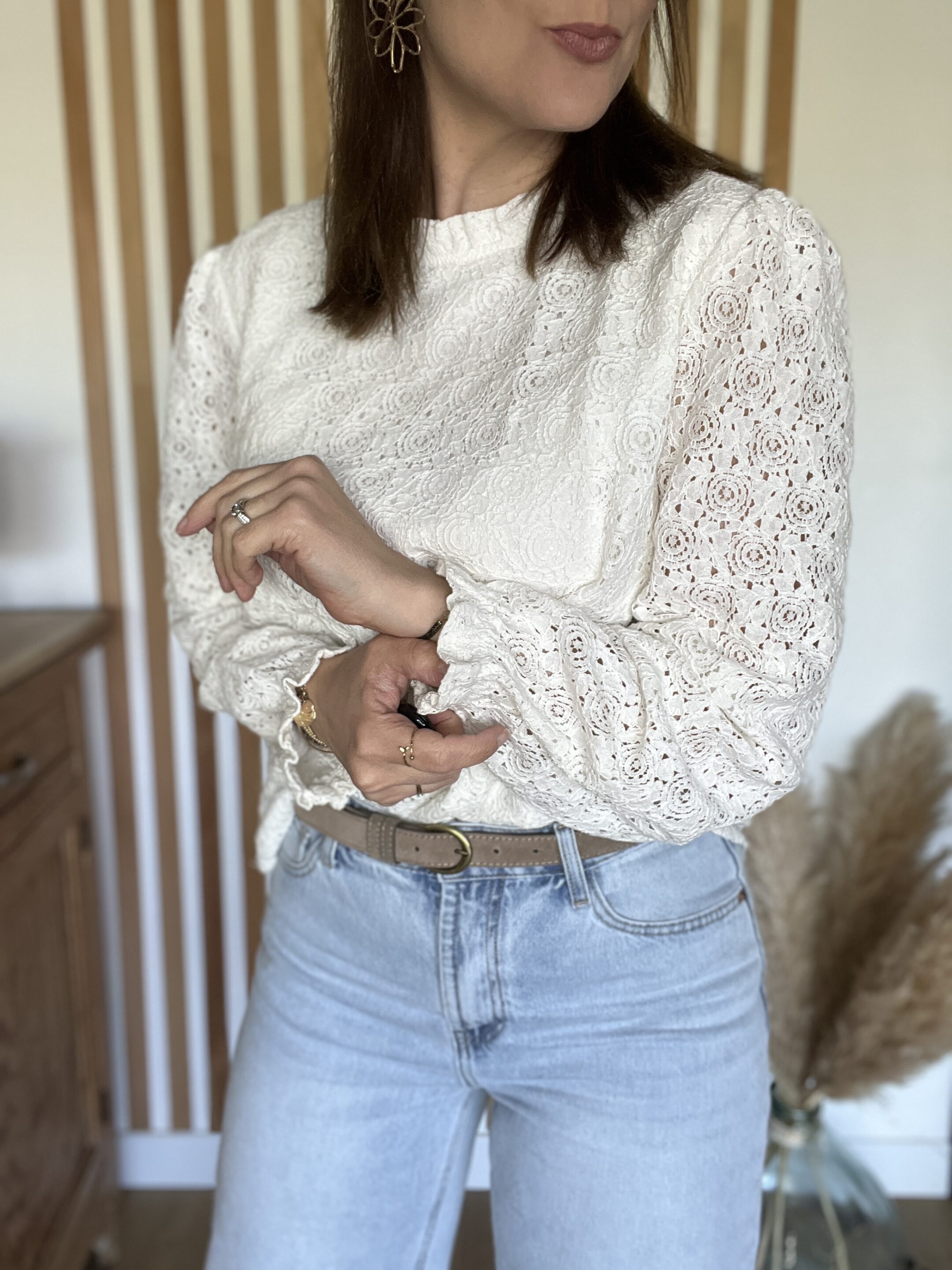 Blouse Mila Ecru – Image 2