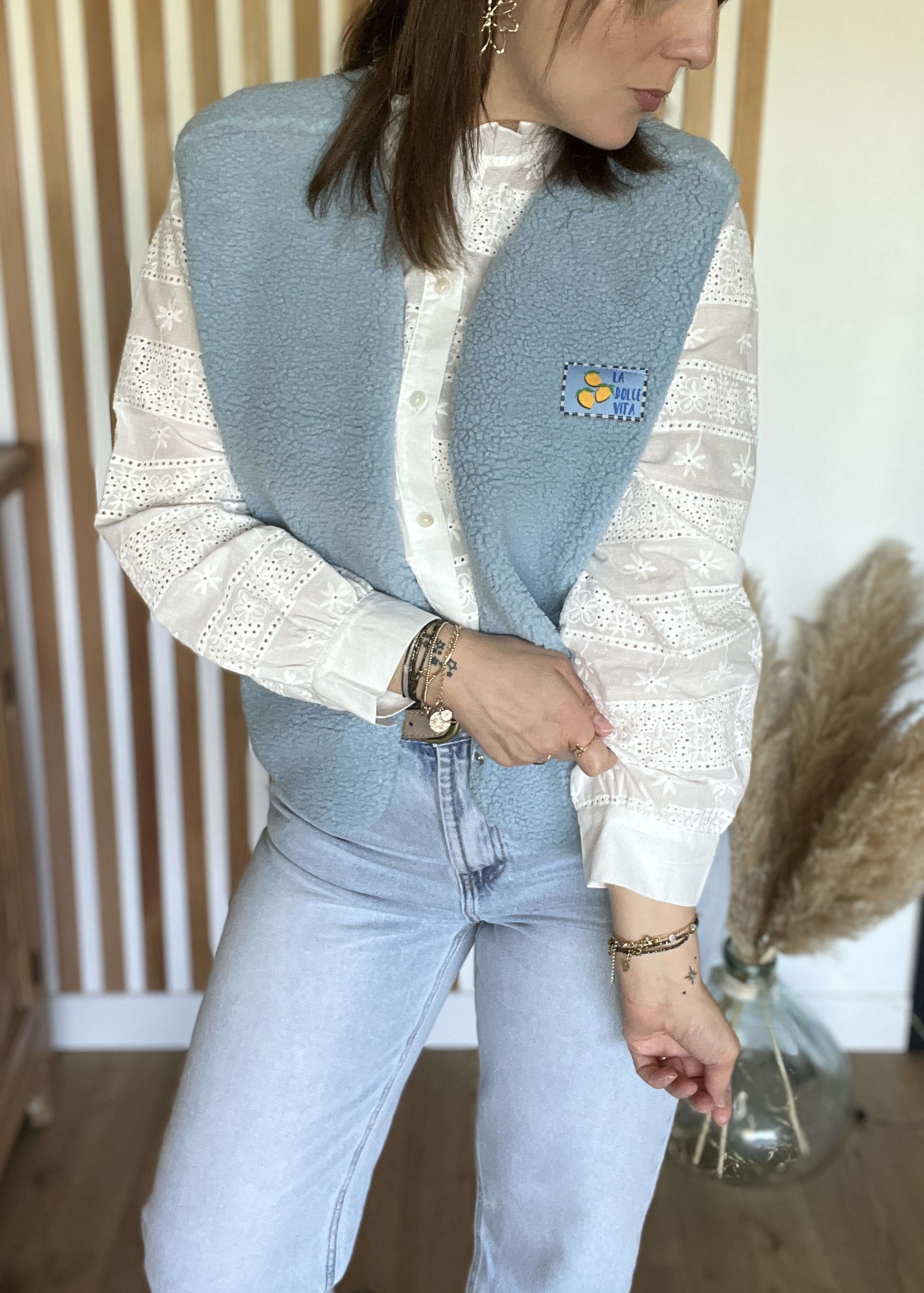 Gilet Roméo Bleu – Image 2