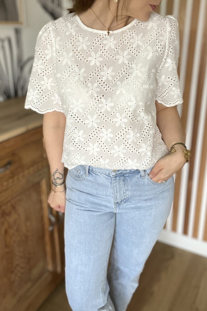 Blouse Amélia Blanc
