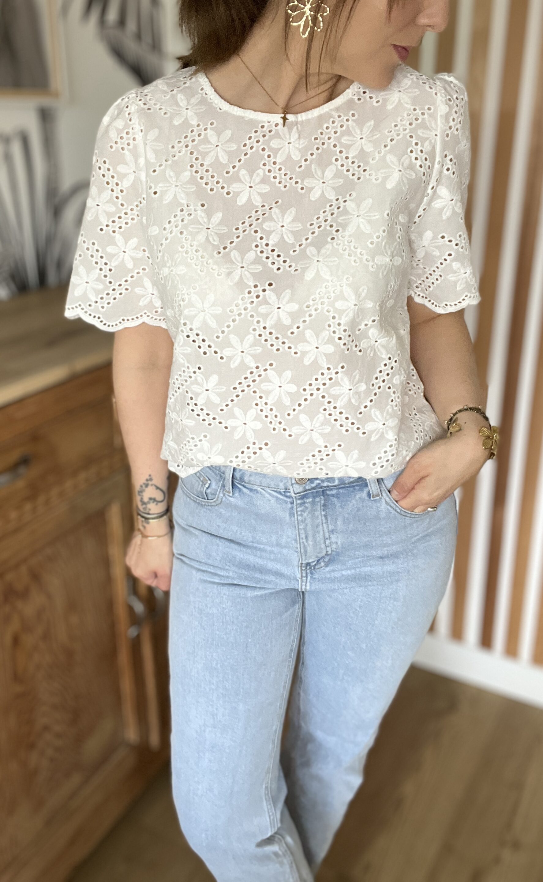 Blouse Amélia Blanc