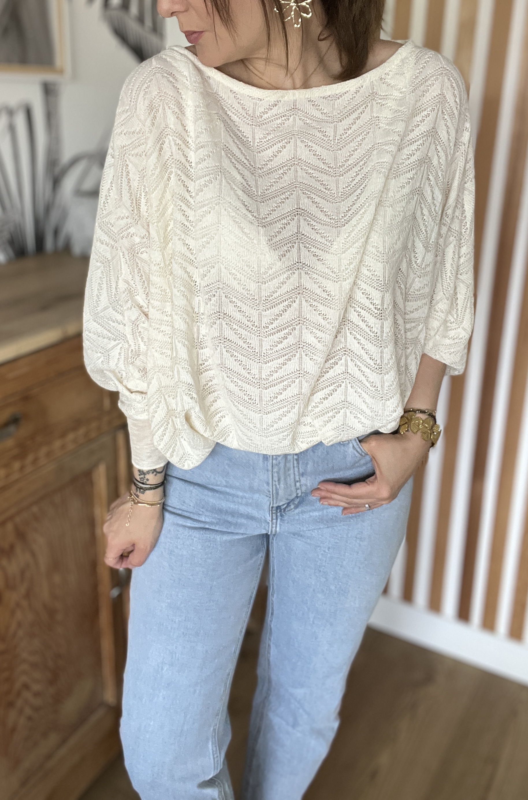 Pull Kimy Beige