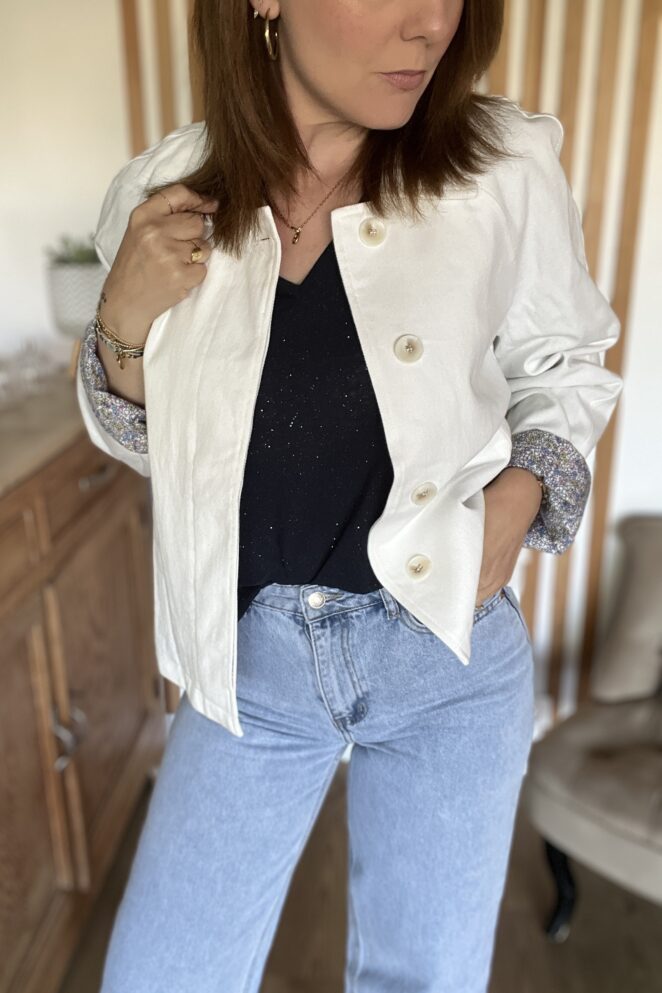 Veste Liza Blanc