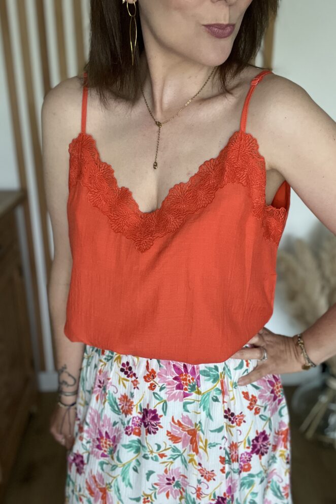 Top Charline Corail