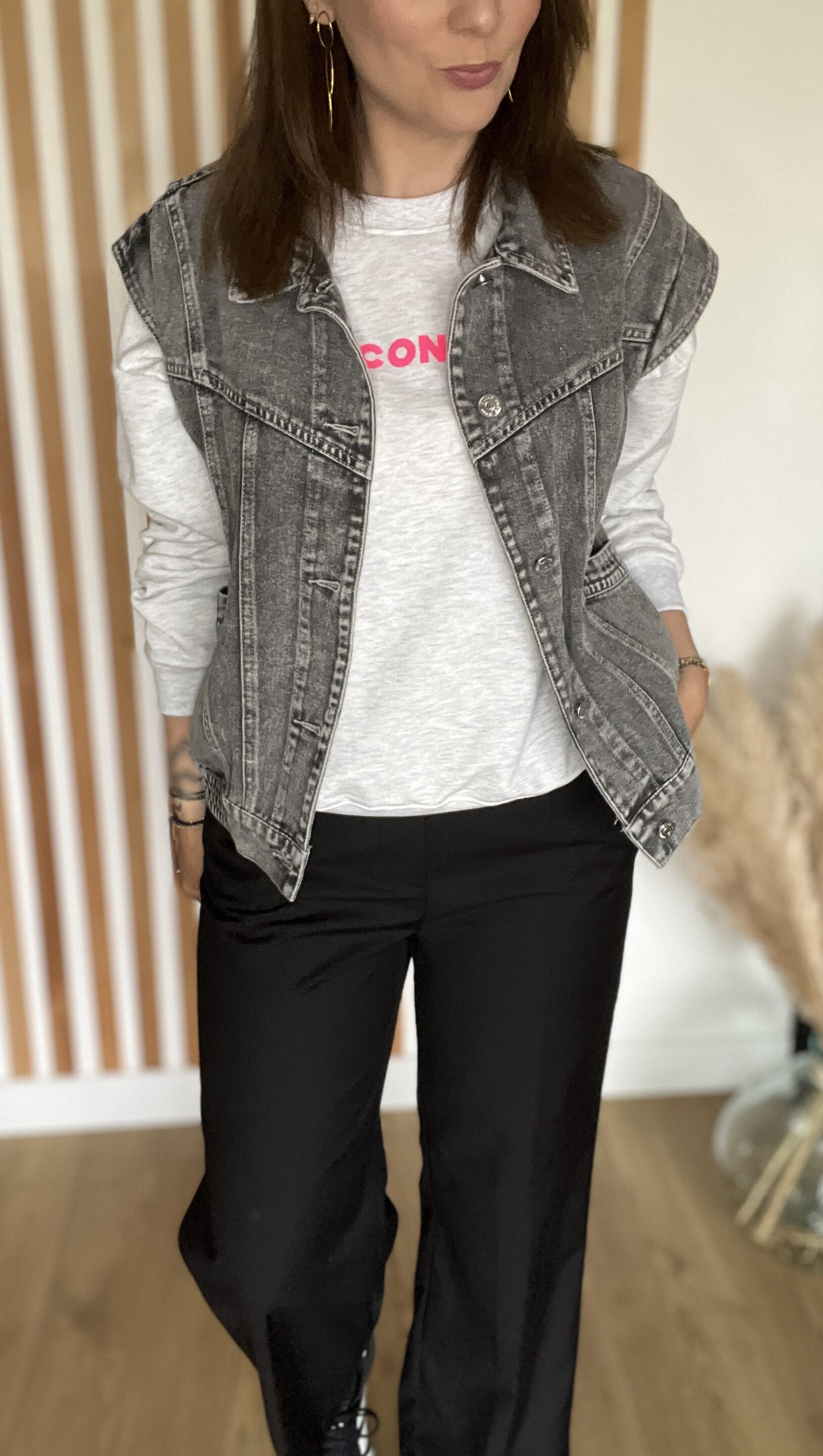 Veste Ofélia Denim Gris