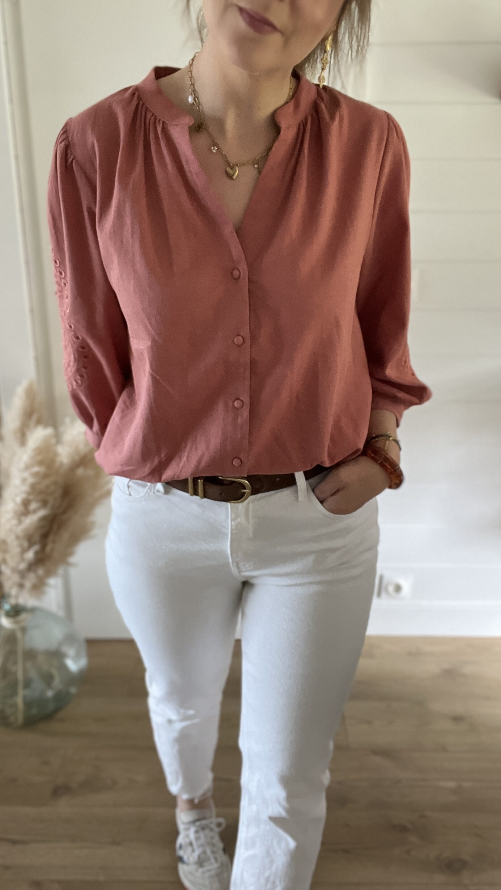 Blouse Maxine Rose Des Bois – Image 3