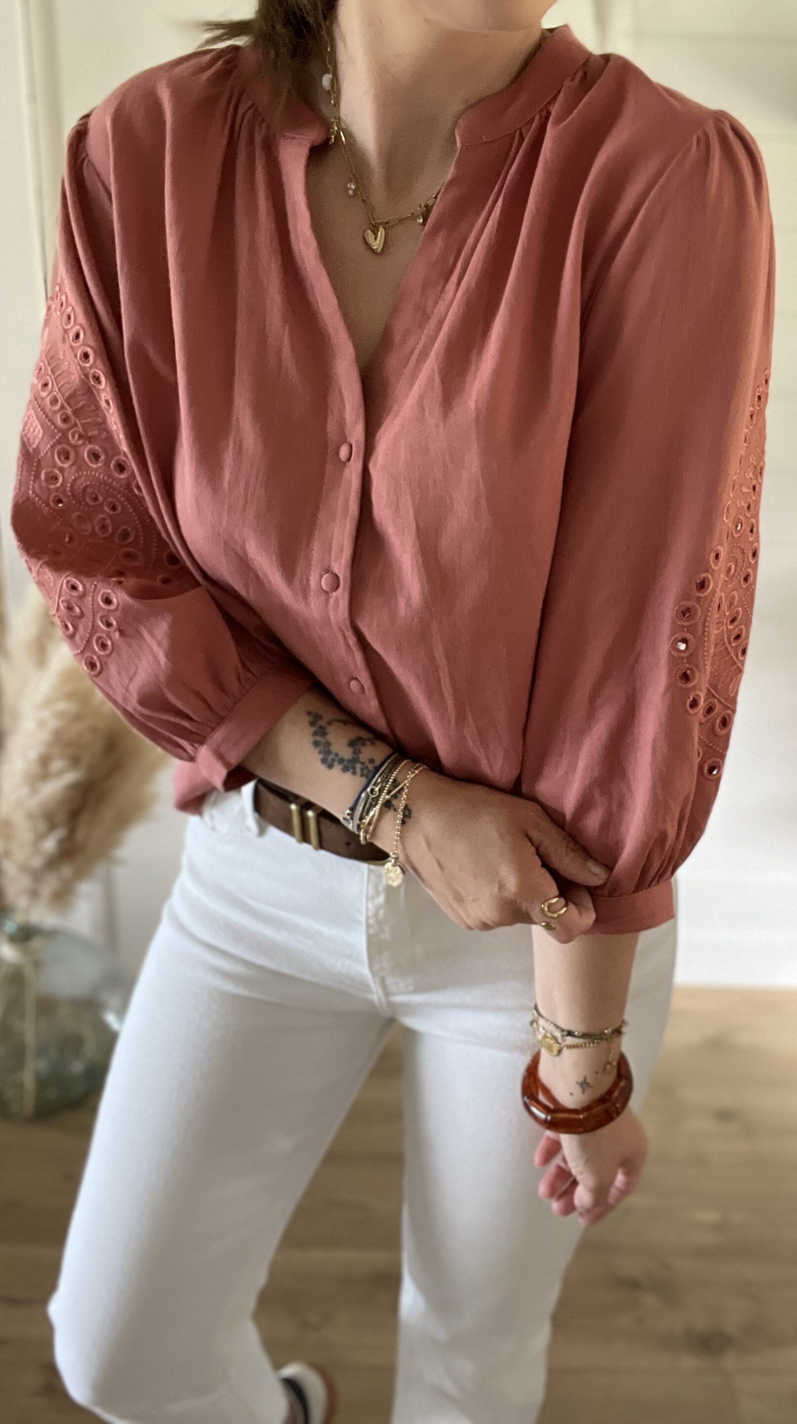 Blouse Maxine Rose Des Bois – Image 2