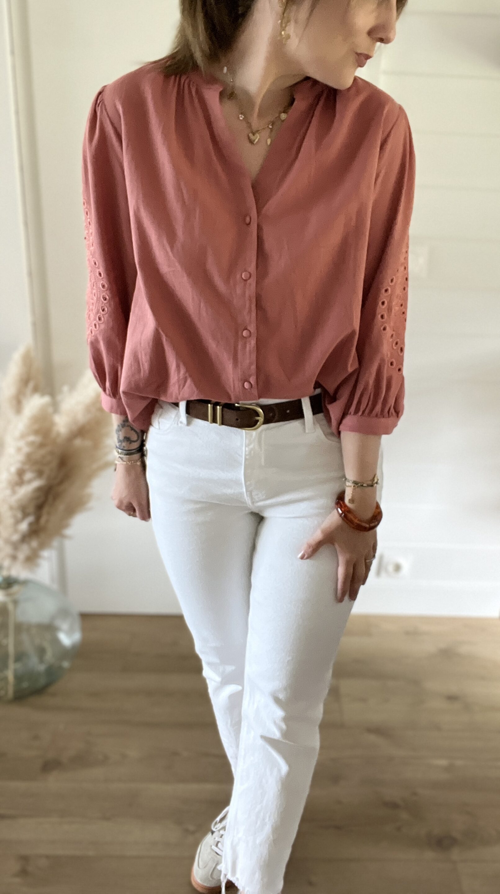 Blouse Maxine Rose Des Bois