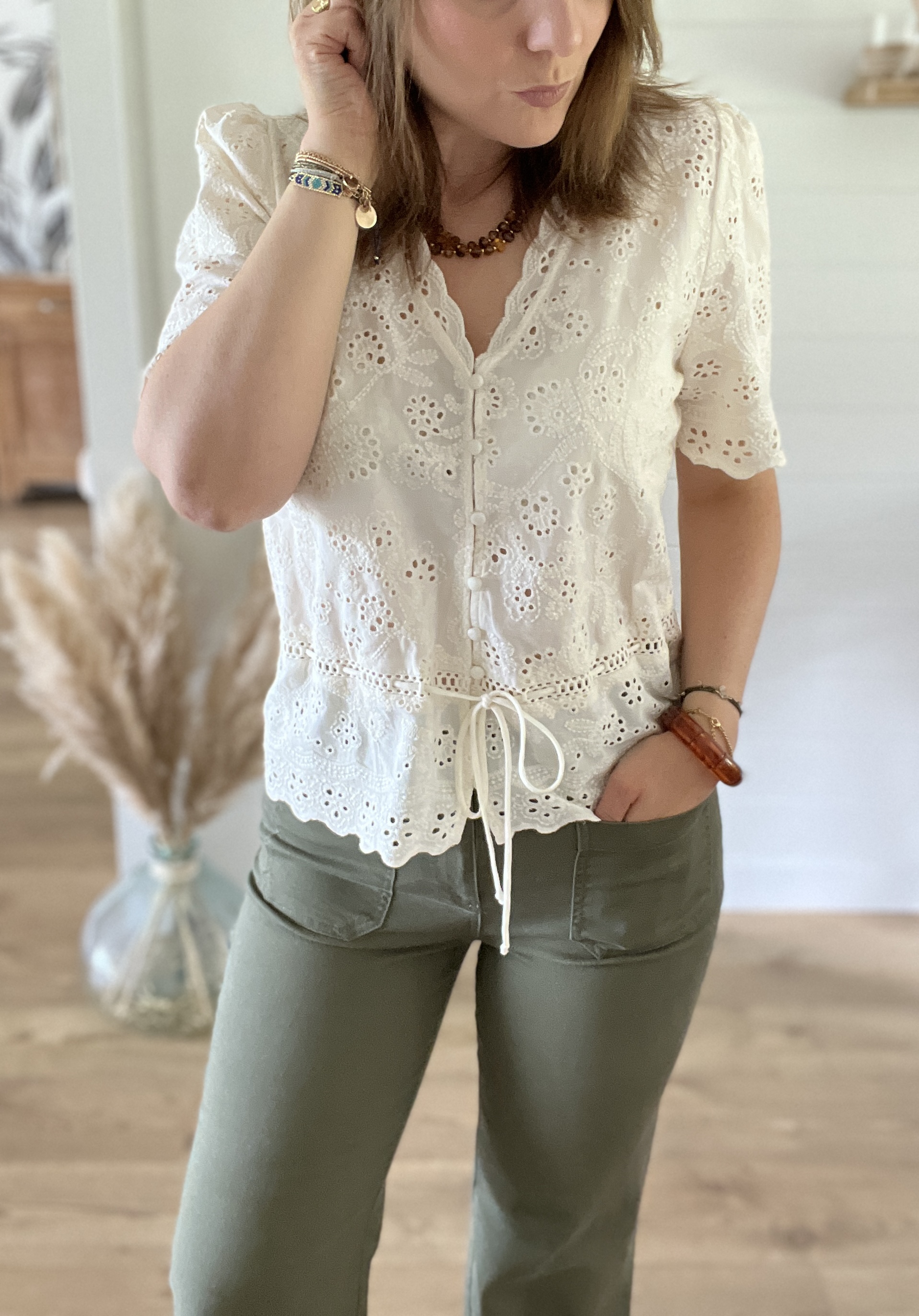 Pantalon Arthur Kaki