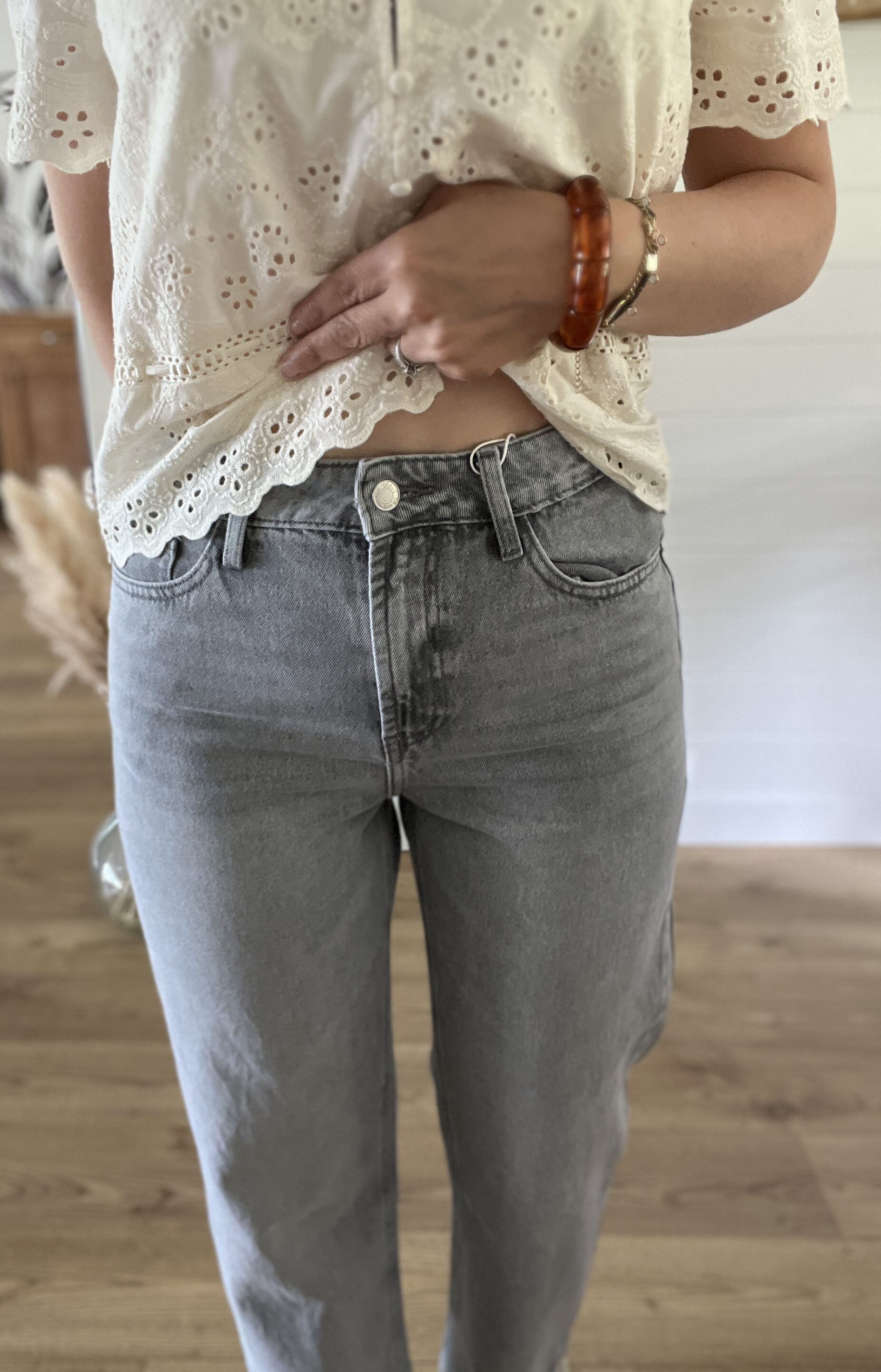 Jean Boy Denim Gris – Image 2