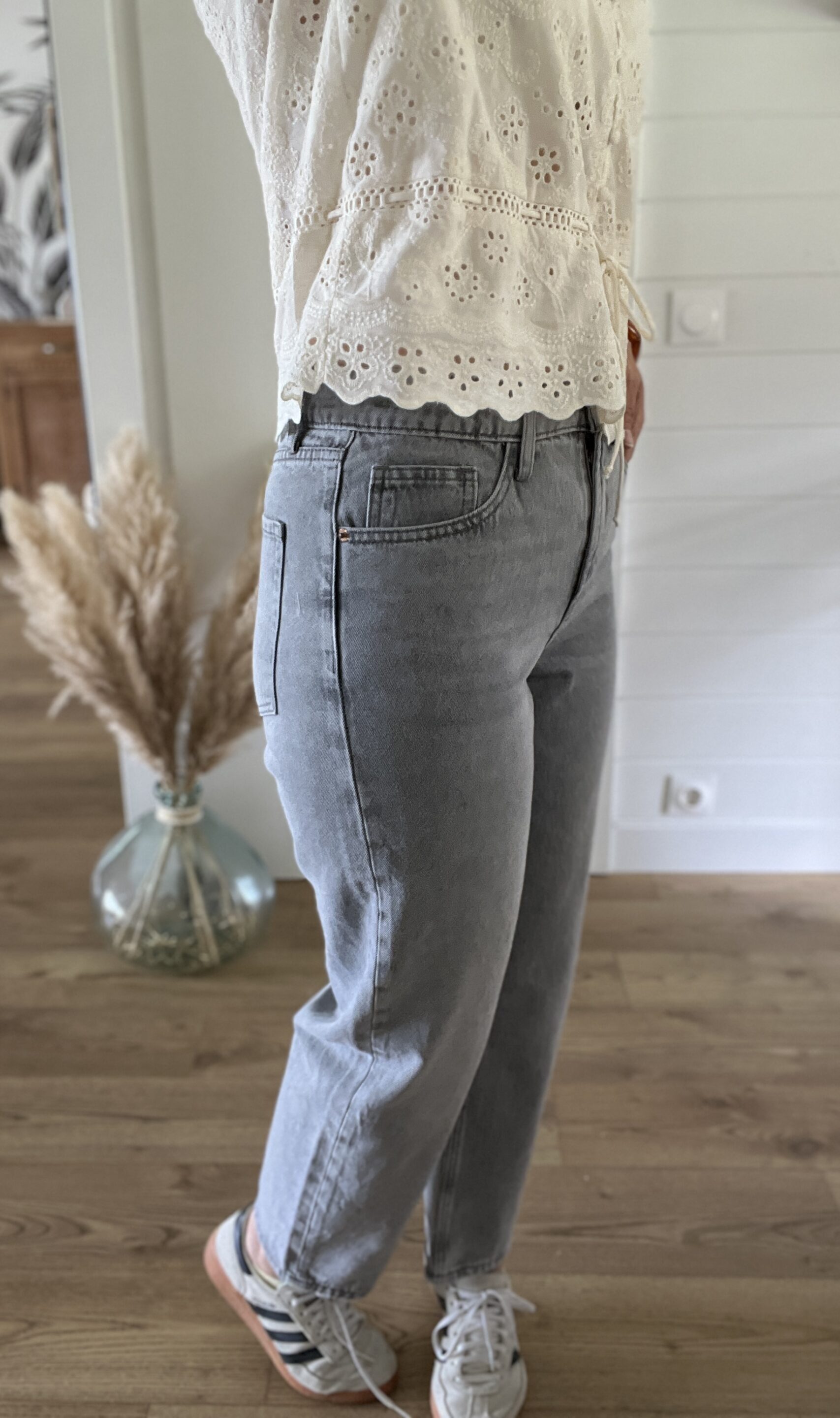 Jean Boy Denim Gris – Image 3