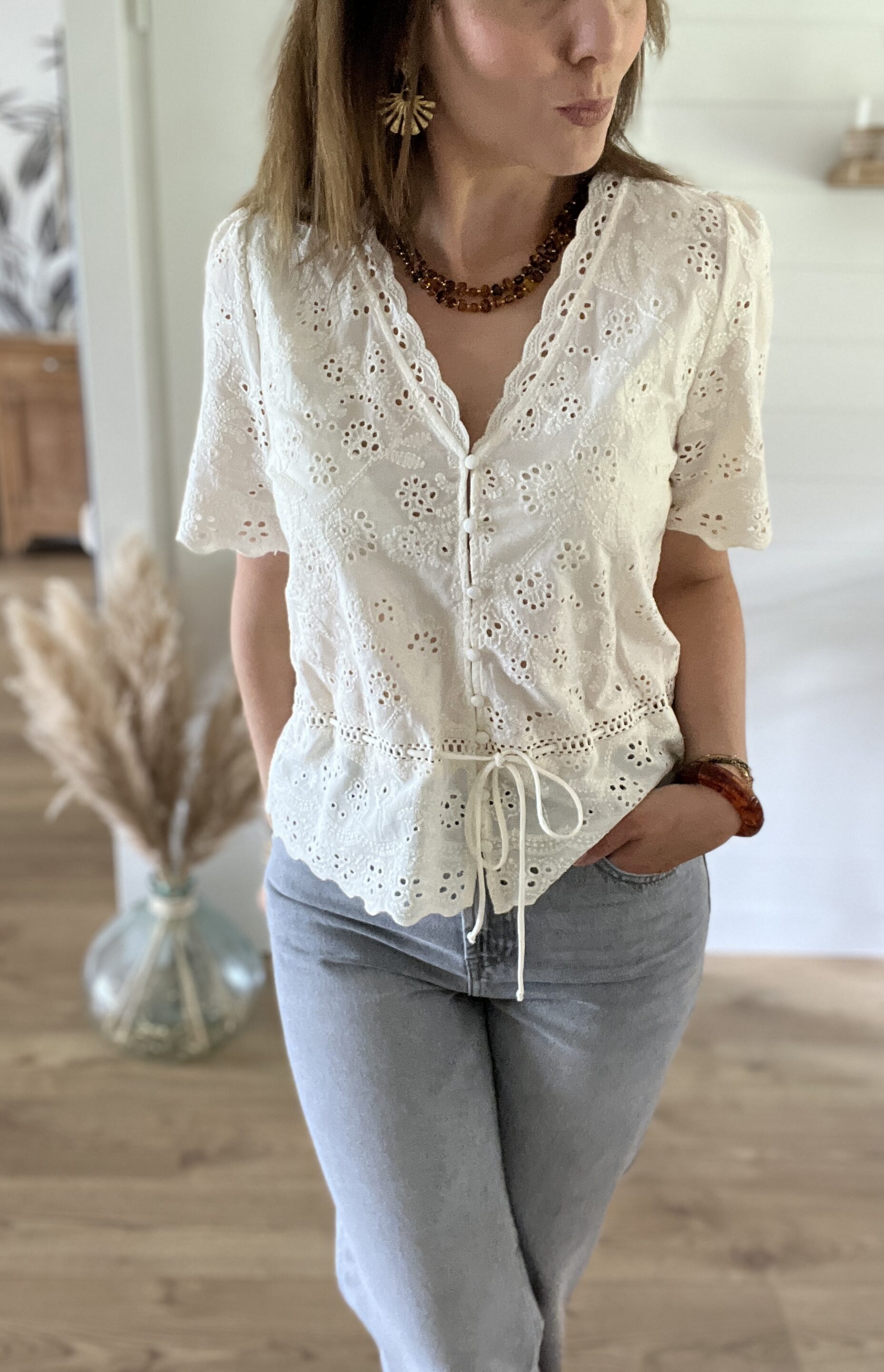 Blouse Lise Ivoire