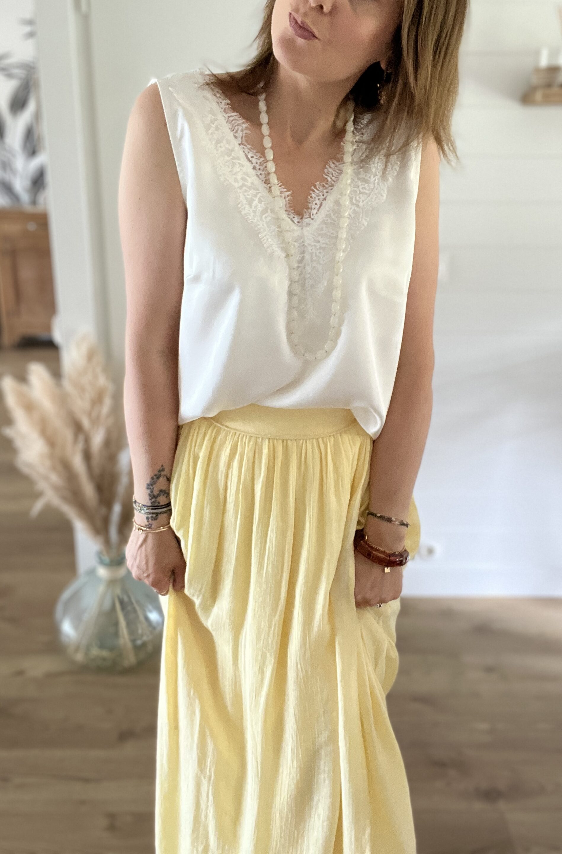 Jupe Anna Jaune – Image 3