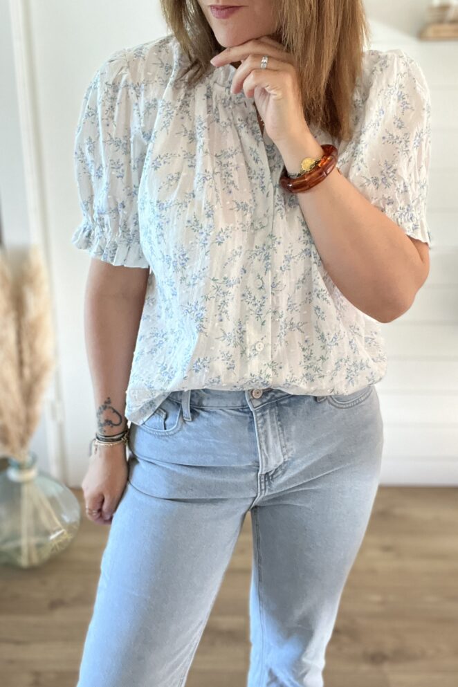 Blouse Cléa Bleu