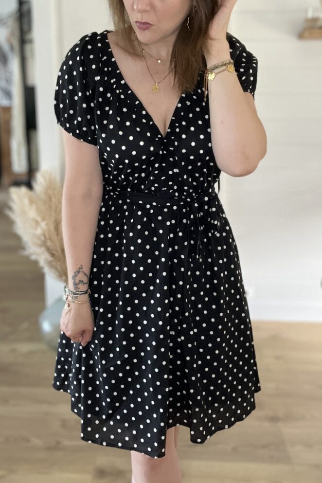 Robe Swan Noir